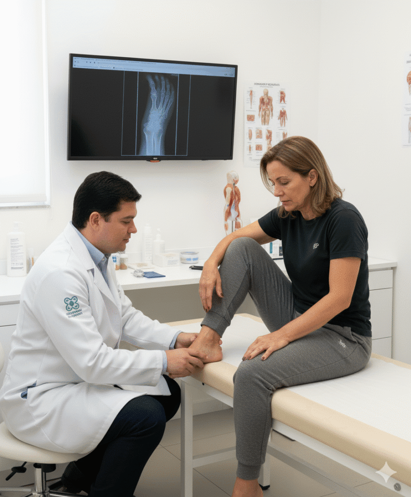 ortopedista especialista em pé